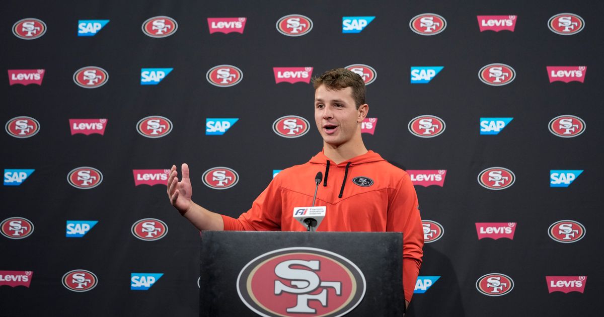 San Francisco 49ers Quarterback Brock Purdy Begins Throwing Regimen