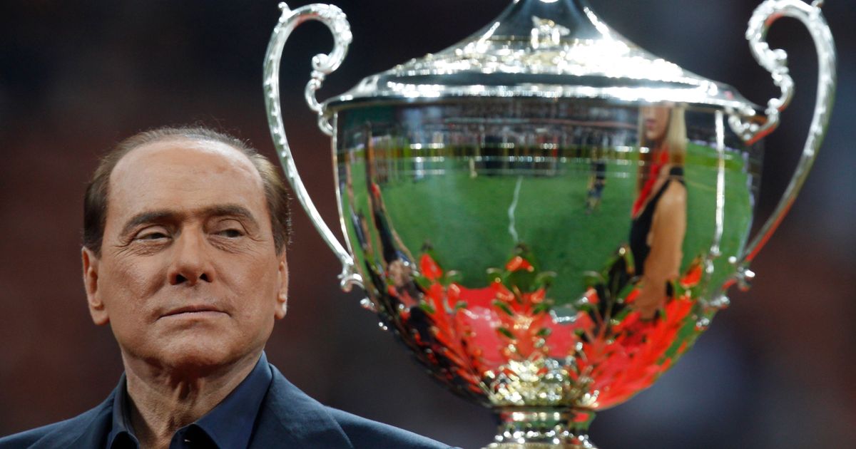 Silvio Berlusconi's Soccer Career: Successful Tenures at AC Milan and Monza.