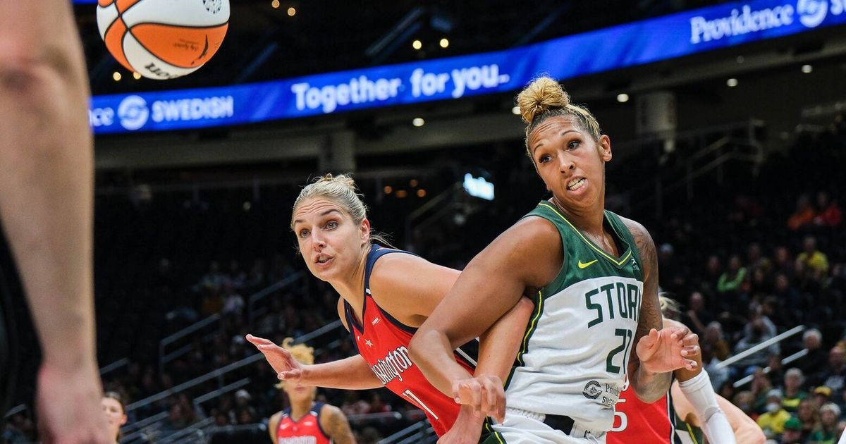 Storm and Mystics Face Off in WNBA Matchup: Photos