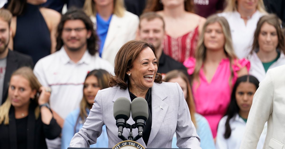 Vice President Kamala Harris Hosts NCAA Champion Athletes at White House Celebration