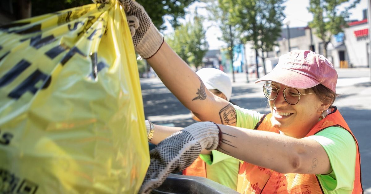 Volunteers Gather to Spruce Up South Downtown Seattle Before MLB All-Star Game