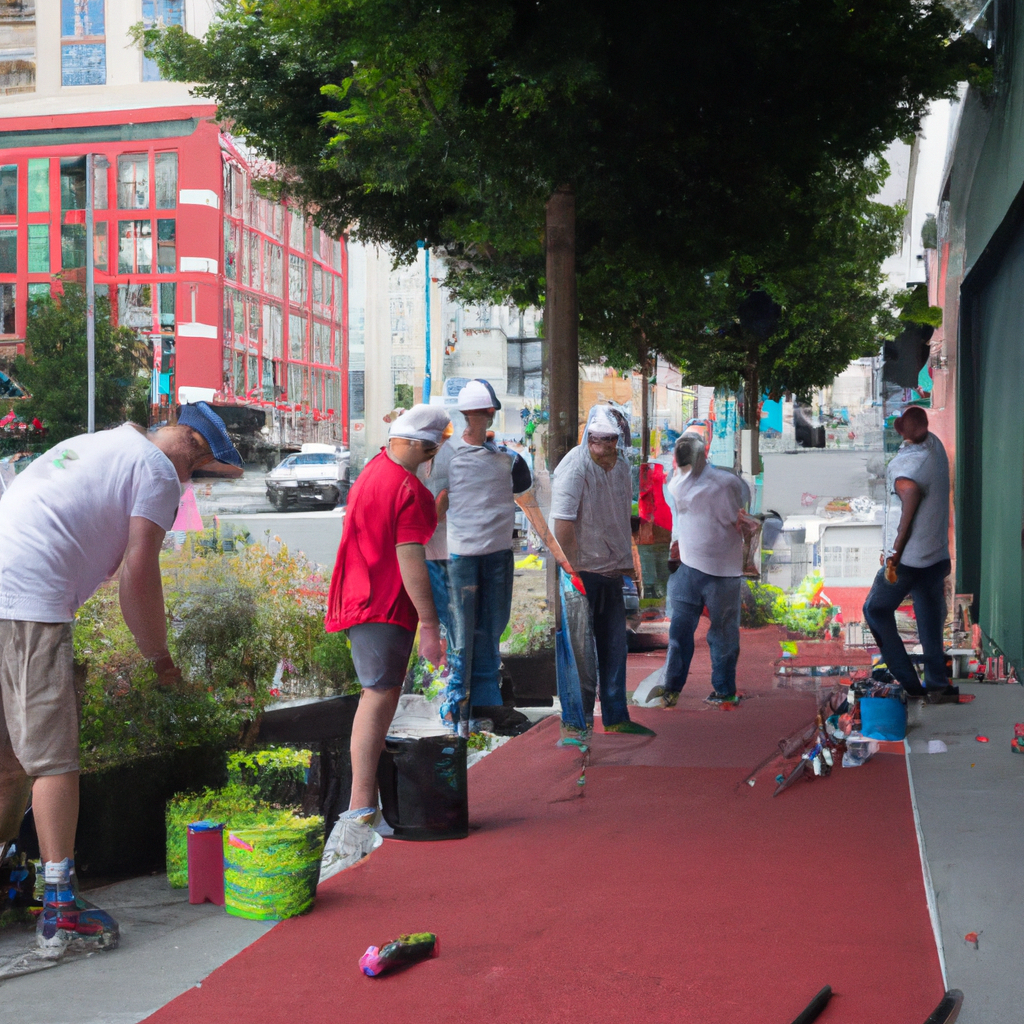 Volunteers Gather to Spruce Up South Downtown Seattle Before MLB All-Star Game