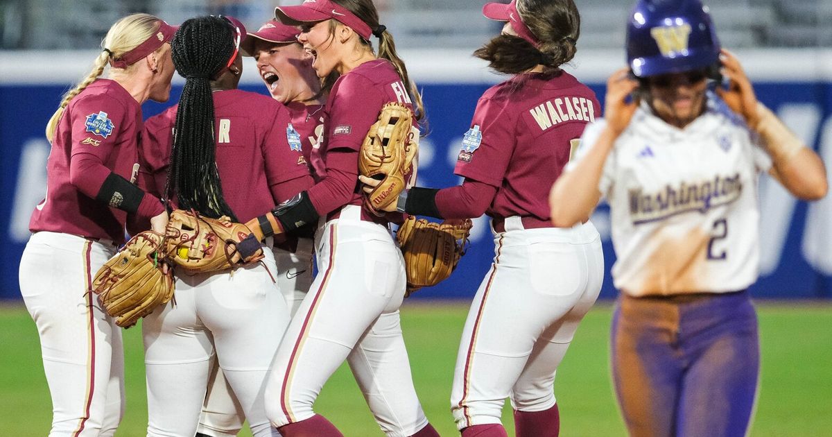 Washington Huskies Face Florida State in NCAA Women's College World Series, Entering Survival Mode