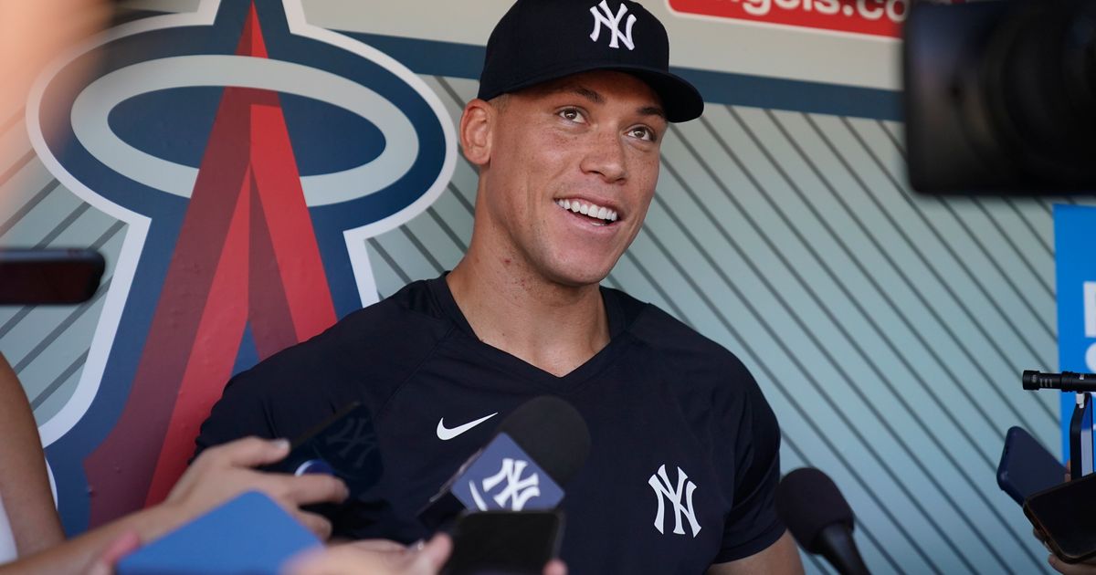 Aaron Judge Activated from Injured List Ahead of Yankees' Series at Baltimore