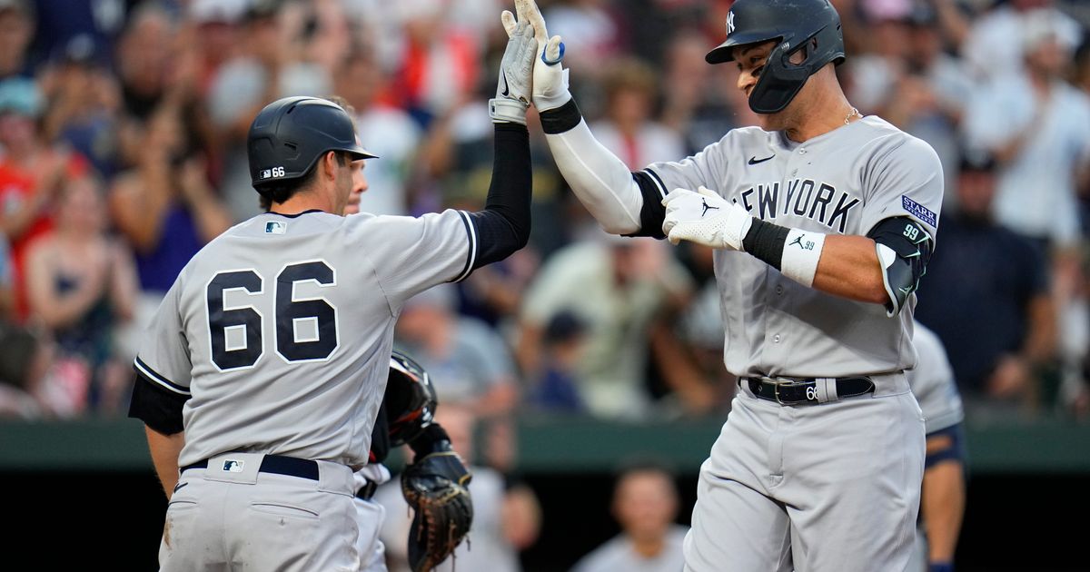 Aaron Judge Records Home Run and 3 Hits in Return, Yankees Defeat Orioles 8-3