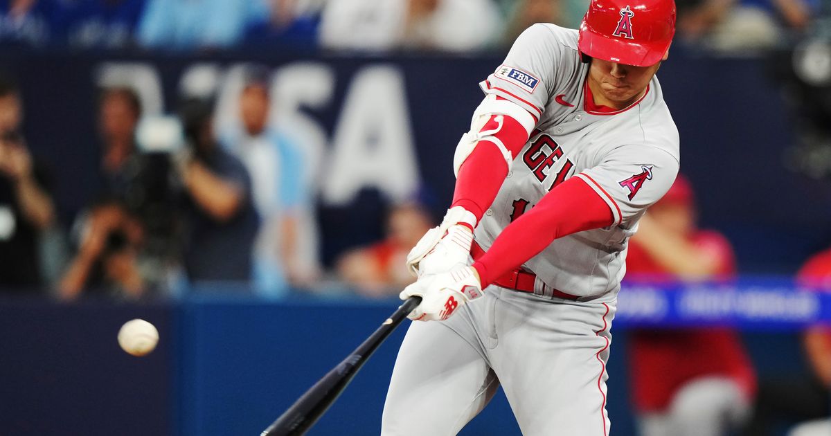 Angels' Shohei Ohtani Hits 39th Home Run Before Exiting in 4-1 Loss to Blue Jays