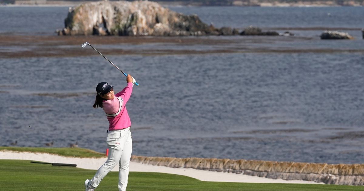 BeachNasa Hataoka Shines in US Women's Open at Pebble Beach, Leads After Day One