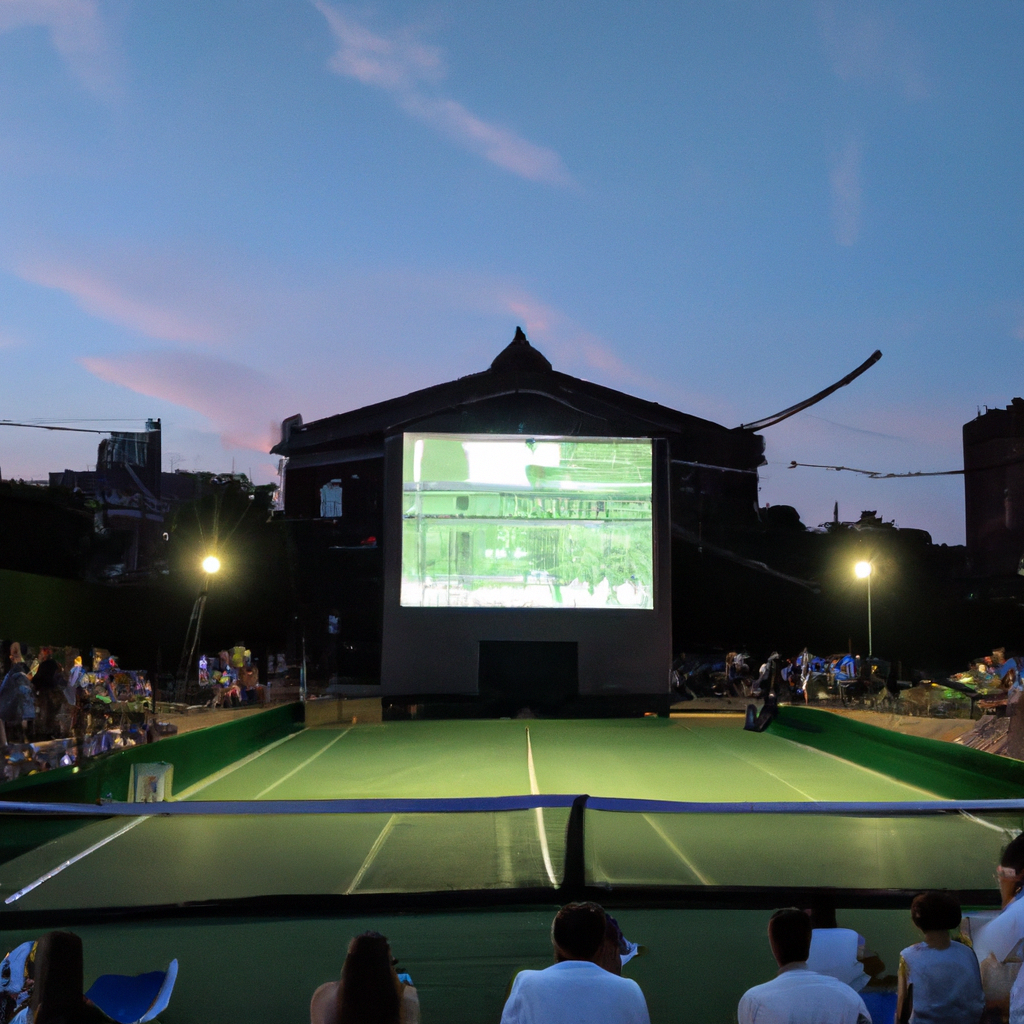 Brooklyn Outdoor Screening of Wimbledon: Combining the Past and Present