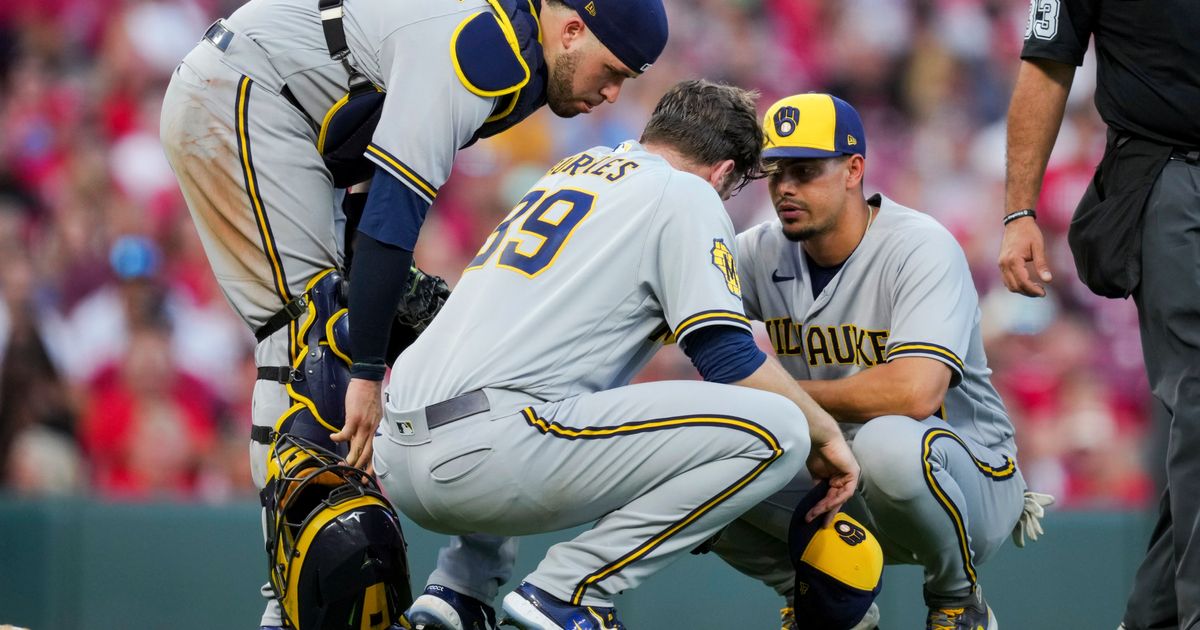 Burnes Fans 13 in 1-0 Win Over Reds Despite Sweltering Heat