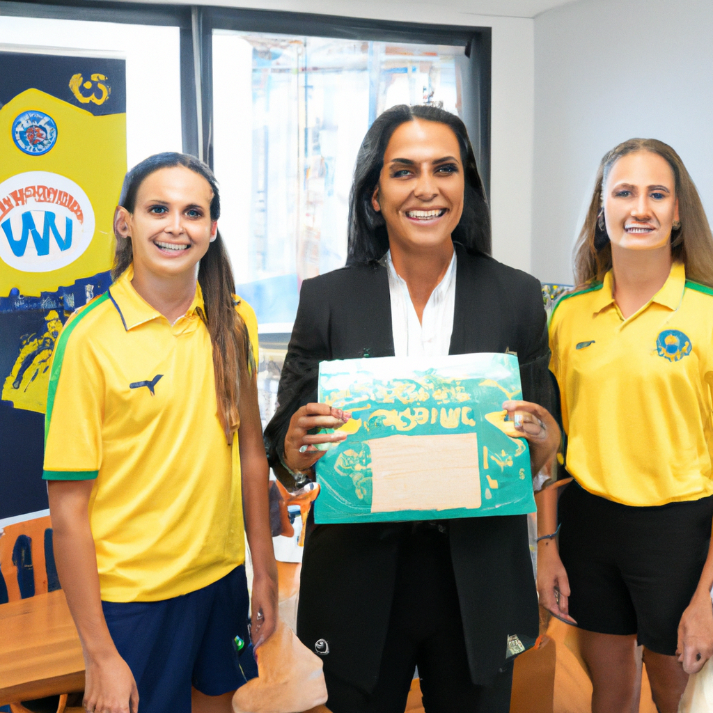 Cathy Freeman Surprises Matildas Ahead of Women's World Cup