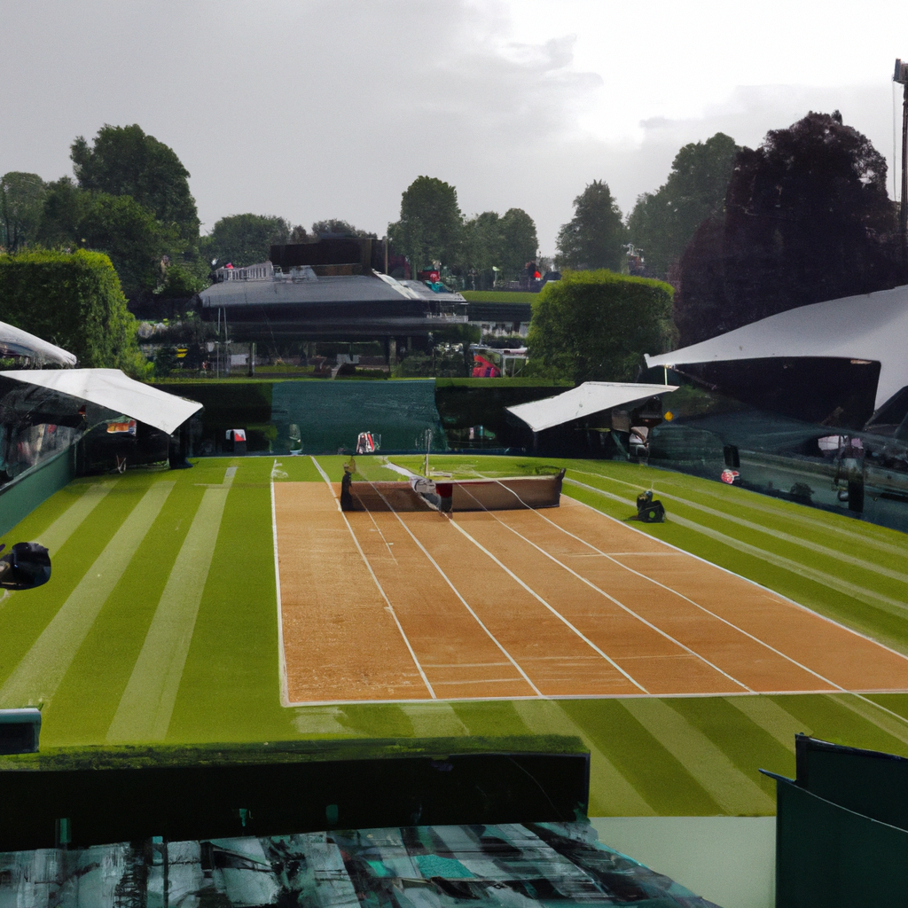 Day 6 of Wimbledon Grand Slam Tournament Sees Return of Rainy Conditions