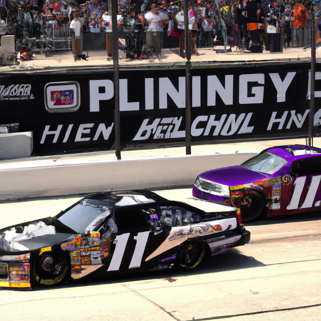 Denny Hamlin Secures Pole Position for NASCAR Cup Series' Historic Street Race in Chicago