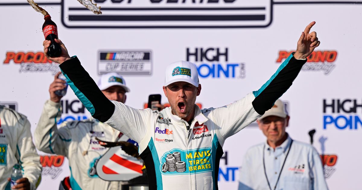 Denny Hamlin Wins Record 7th Pocono Race and 50th NASCAR Cup Series Victory