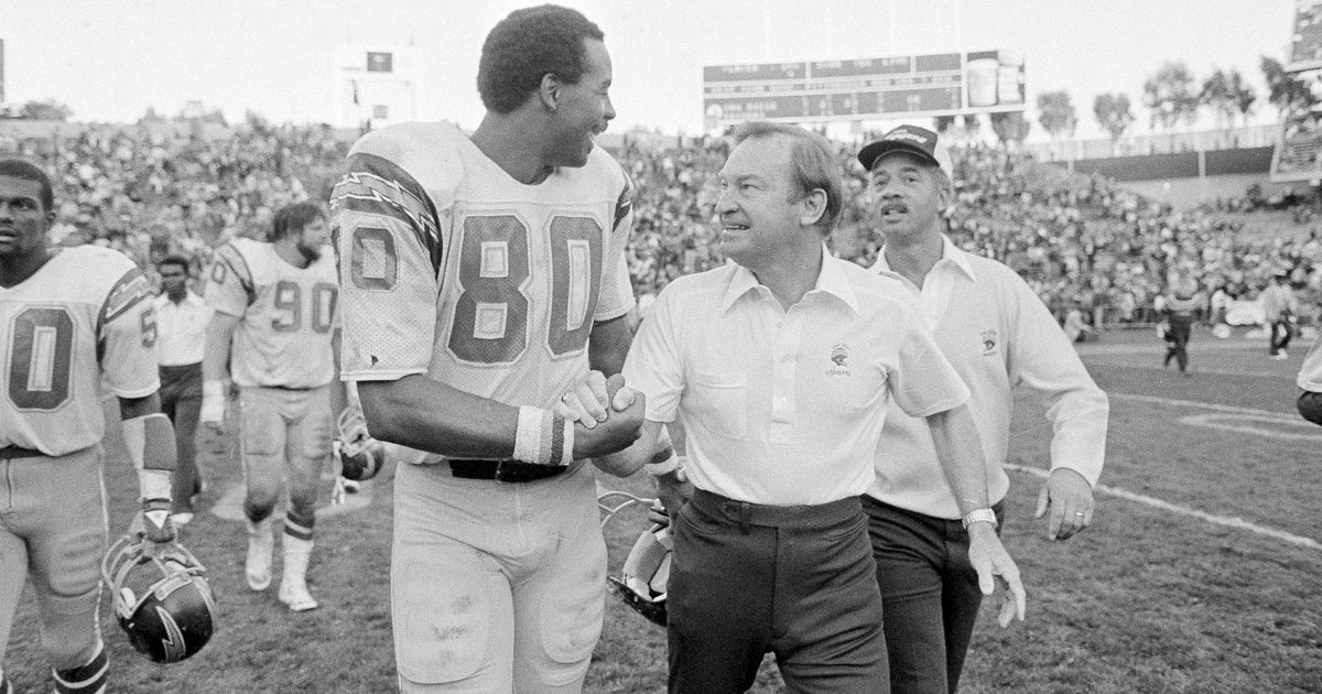 Don Coryell Inducted into Pro Football Hall of Fame for Pioneering Air Coryell Offense