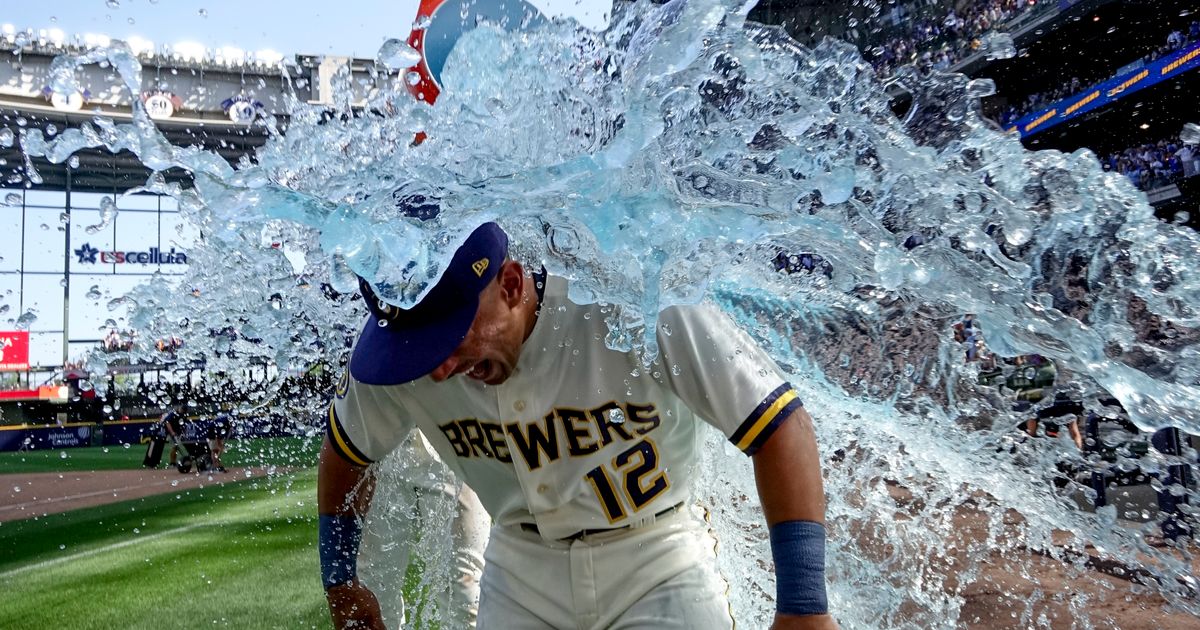 Jahmai Jones Records 3-Run Double in First MLB Game Since 2021, Helps Brewers Defeat Cubs