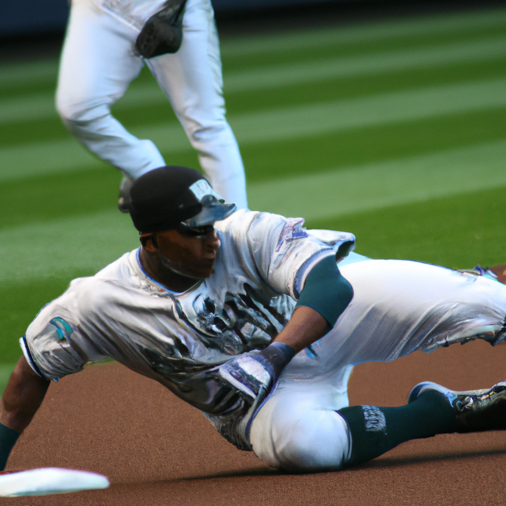 Julio Rodriguez of the Seattle Mariners Improves Sliding Technique.