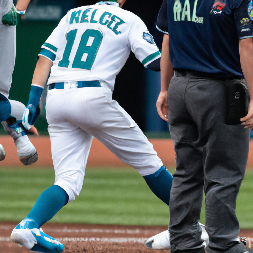Mariners' Jarred Kelenic Placed on Injured List After Suffering Foot Fracture in Water Cooler Incident