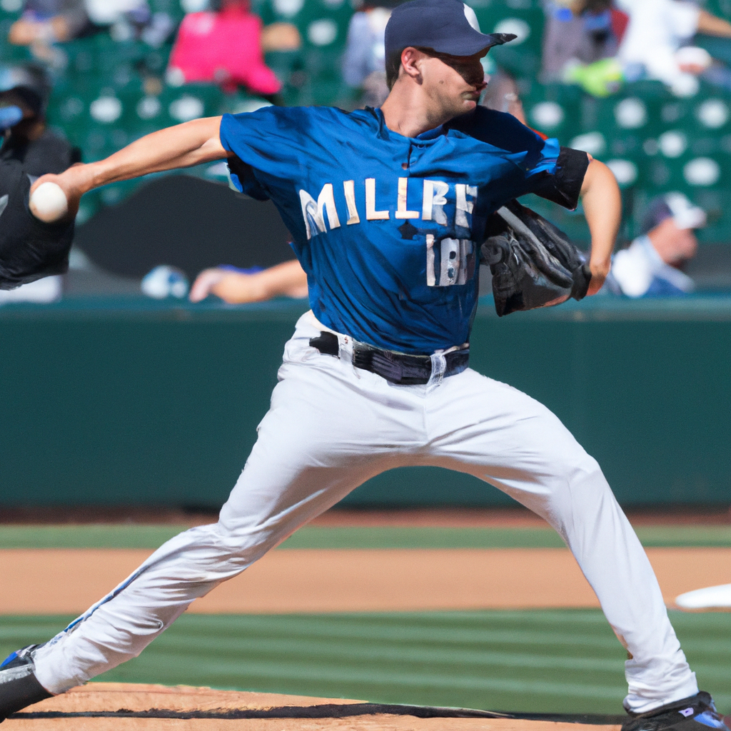 Mariners Put Starting Pitcher Bryce Miller on Injured List