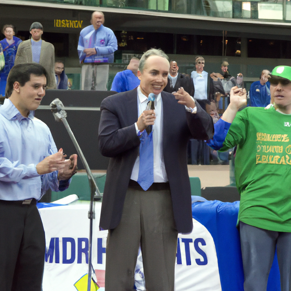 MLB Commissioner Rob Manfred Receives Draft Reception from Seattle Fans