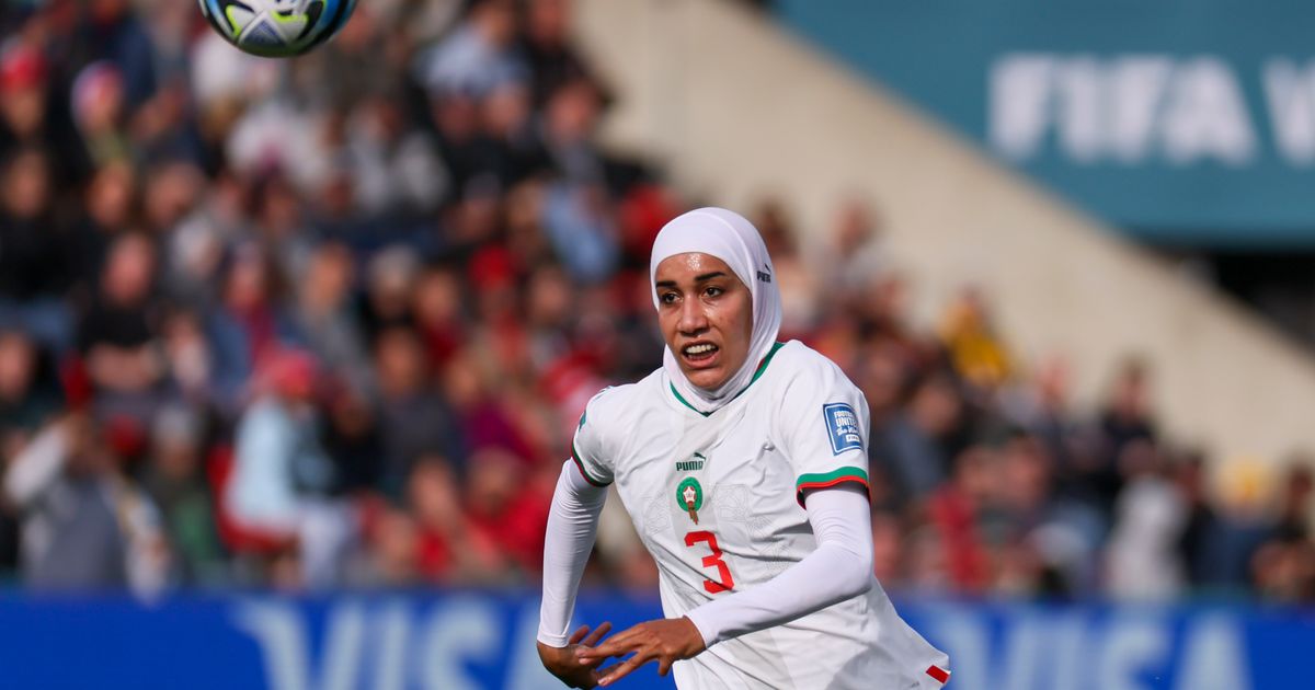 Morocco's Benzina Becomes First Senior-Level Women's World Cup Player to Compete in Hijab