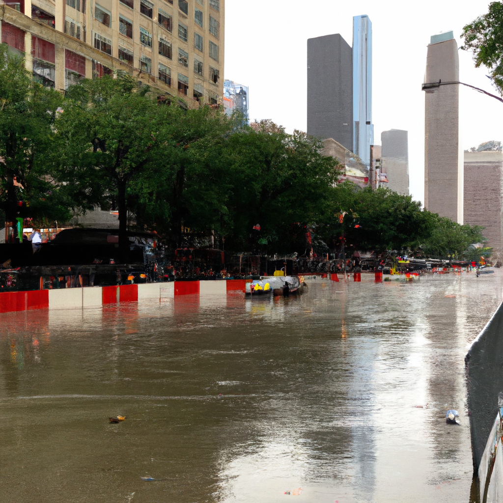 NASCAR Street Race in Downtown Chicago Cut Short Due to Heavy Rains and Flooding