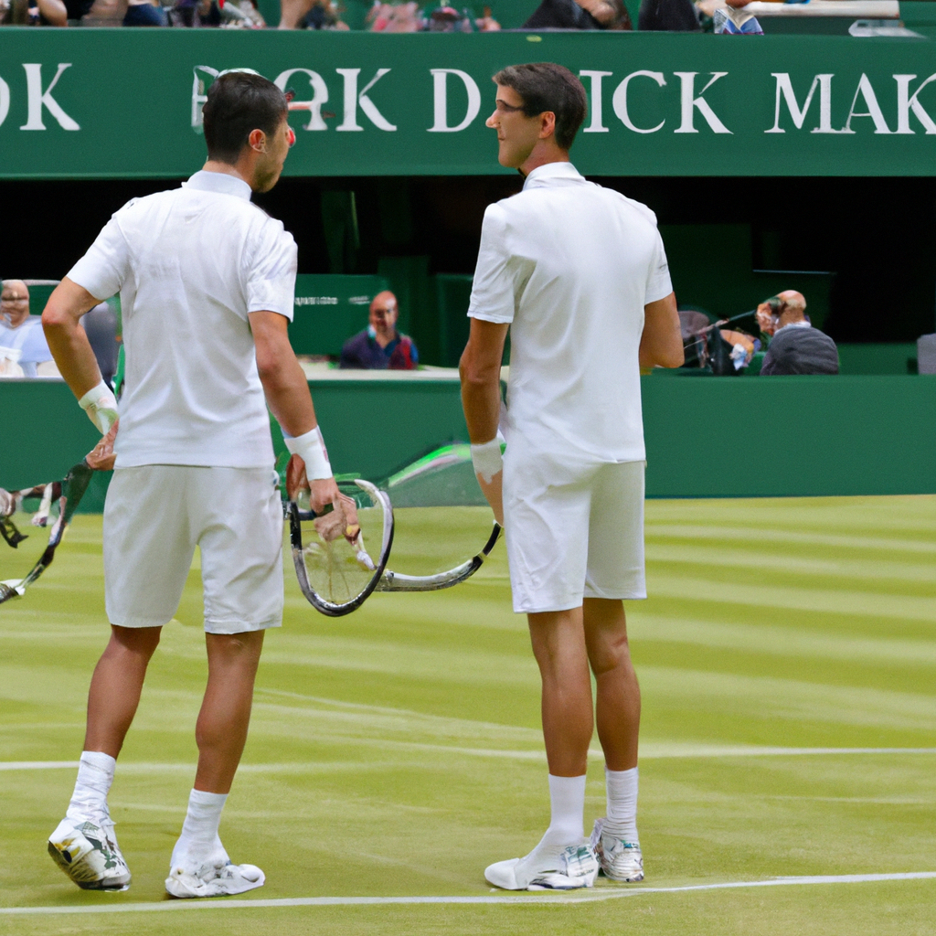 Novak Djokovic and Carlos Alcaraz Prepare for Wimbledon Semifinal Matches on No. 1 Court