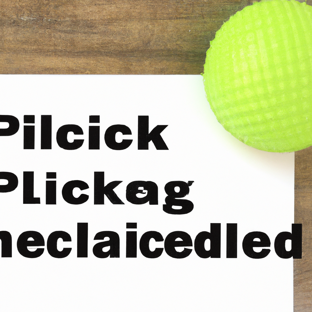 Pickleball Noise Causes Nervousness and Insomnia in Local Community