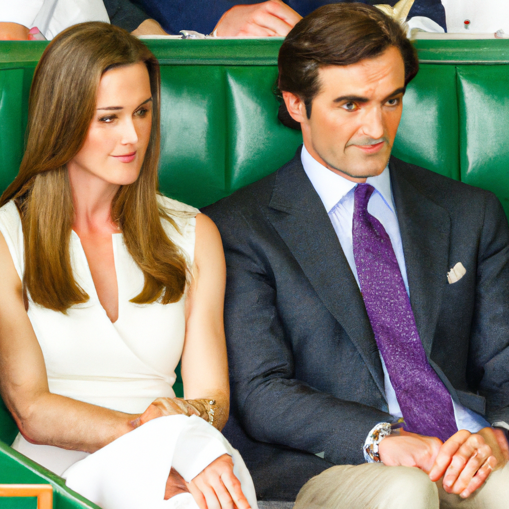Princess Kate and Roger Federer Sit Together in Royal Box at Wimbledon