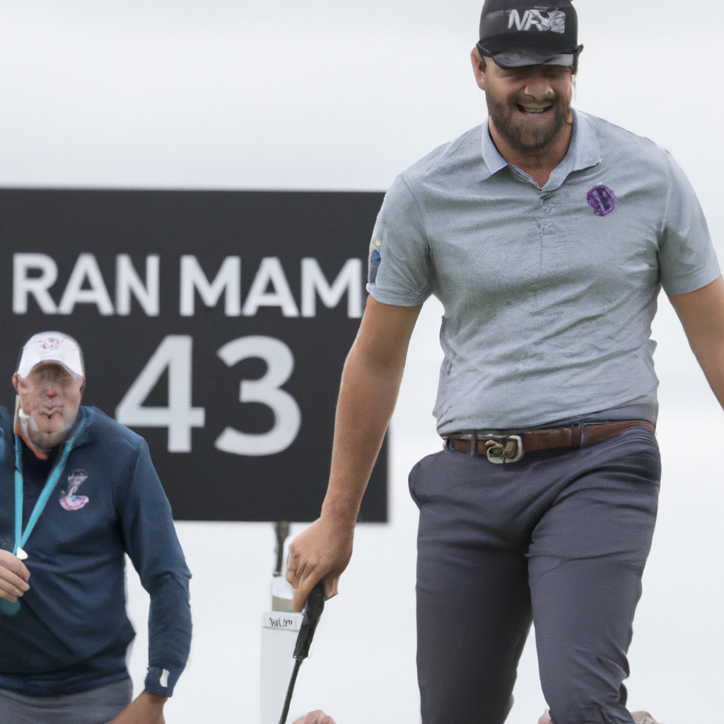 Rahm Shoots Record-Breaking 63 at Royal Liverpool in The Open Championship