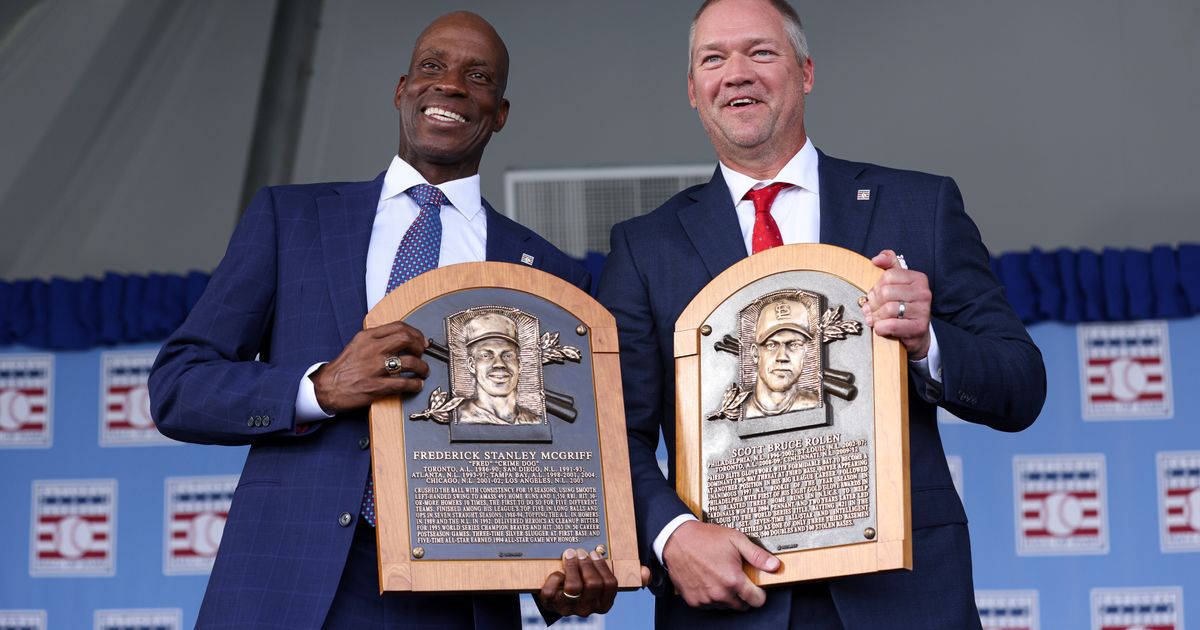 Scott Rolen and Fred McGriff Inducted into Baseball Hall of Fame, Cite Parents and Fellow Players in Acceptance Speeches