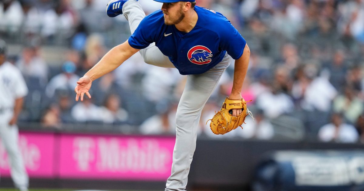 Taillon Leads Cubs to 3-0 Victory Over Yankees in First Win at Bronx