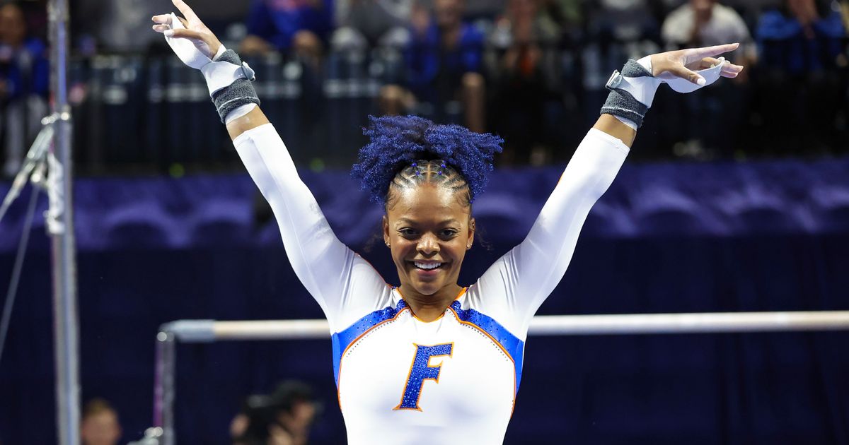 Trinity Thomas Hopes to Compete in Paris Olympics After NCAA Gymnastics Championship Win