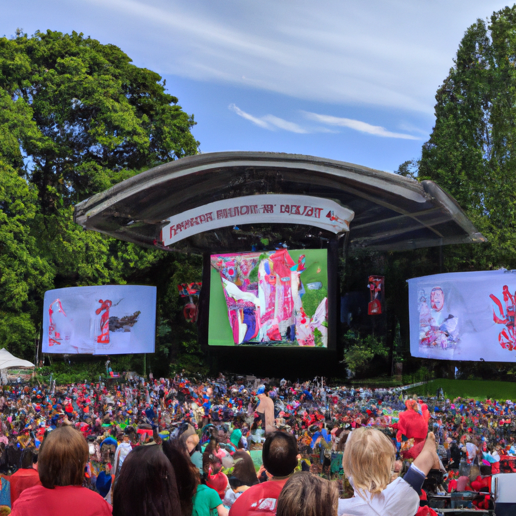 U.S. Women's World Cup Watch Party at Seattle Center Attended by Enthusiastic Fans
