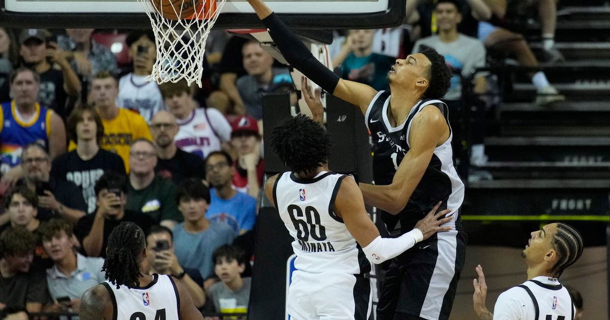 Wembanyama Records Aggressive Performance in Spurs' Second Summer League Game in Las Vegas