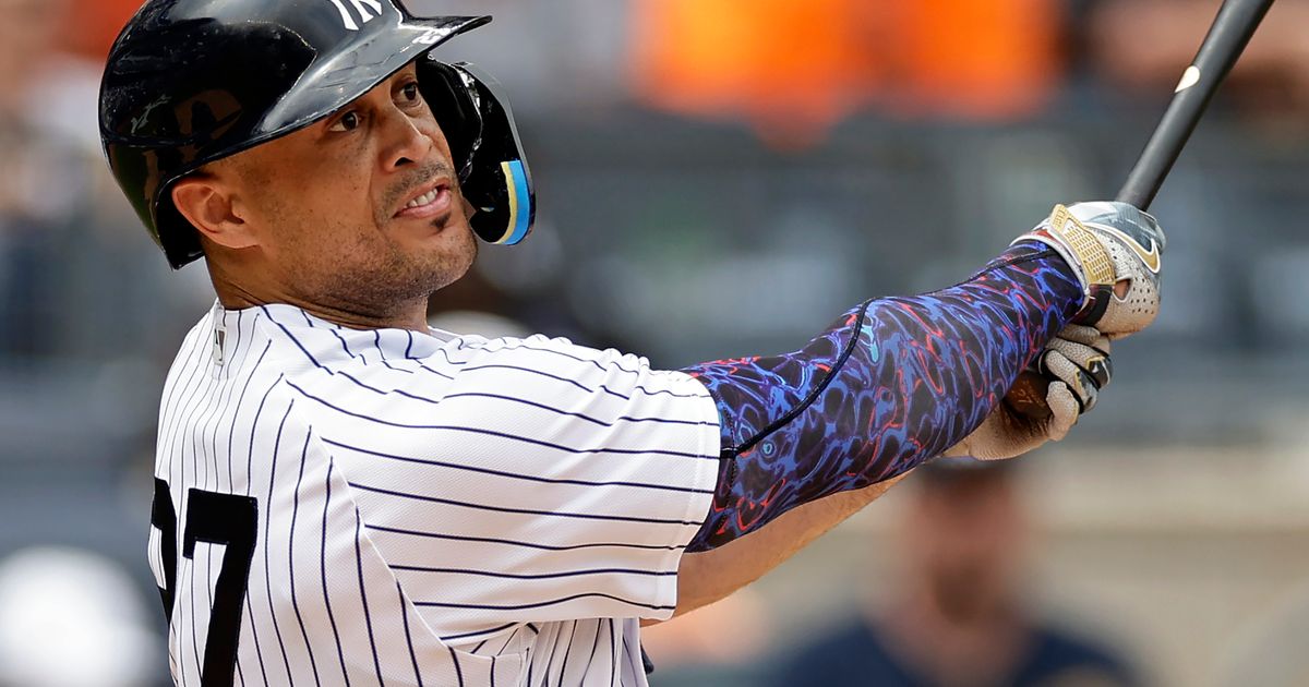 Yankees' Stanton Hits Two Home Runs in 6-3 Victory Over Cubs