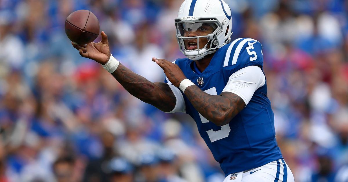 Anthony Richardson to Start at Quarterback for Colts in Season Opener Against Jaguars