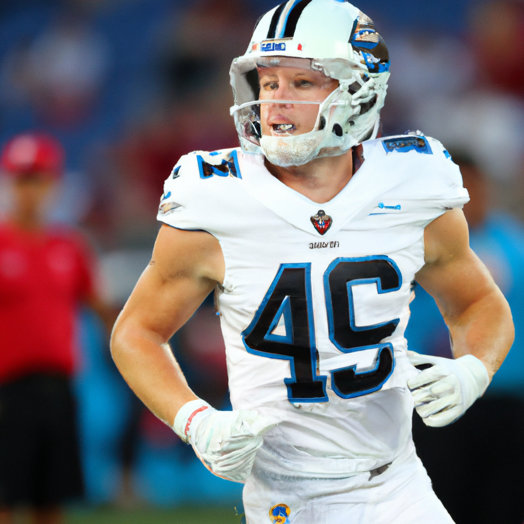 Christian McCaffrey Named Number One Running Back in AP's NFL Rankings