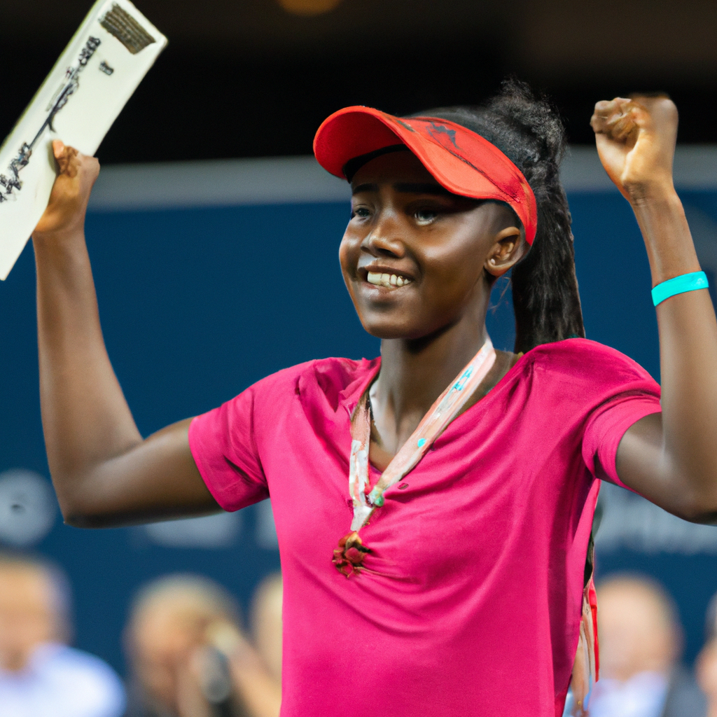 Coco Gauff, 19, Wins Cincinnati Women's Title After Defeating Muchova in Straight Sets