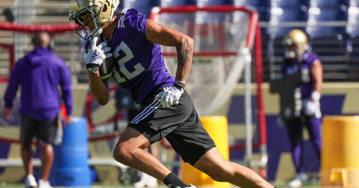 Denzel Boston's Progress, Voi Tunuufi's Position Change, and Other Updates from University of Washington Football