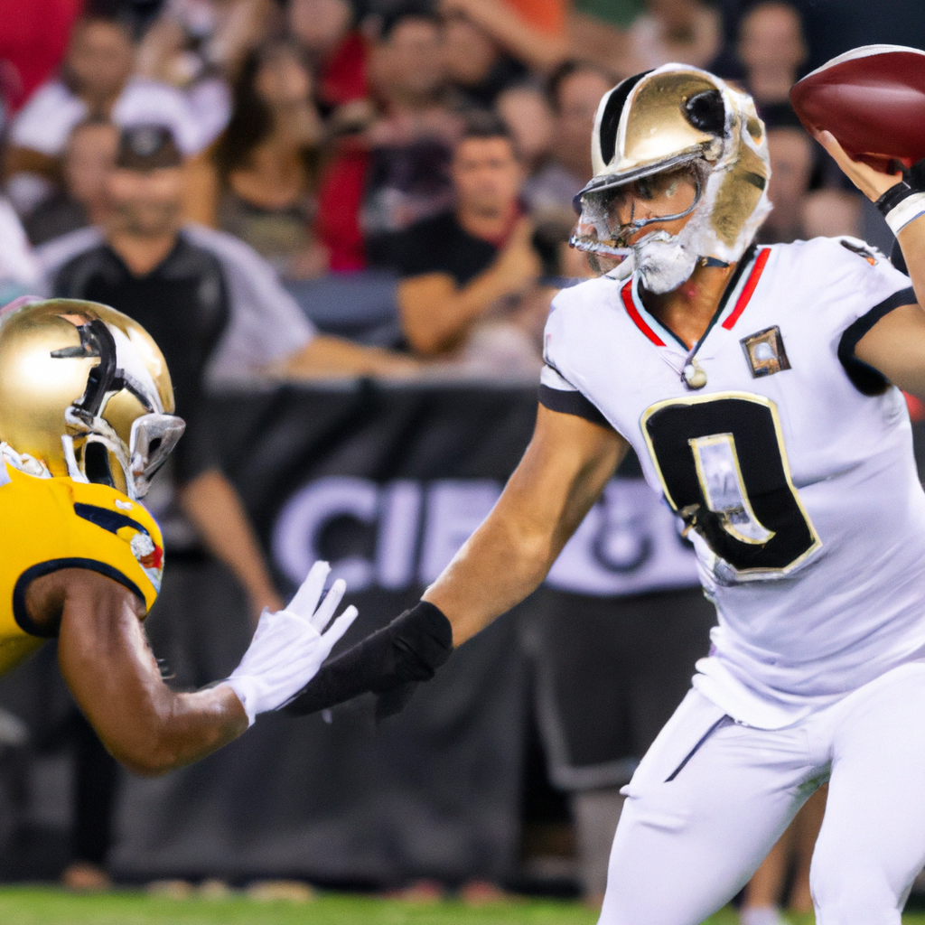 Derek Carr Throws Touchdown Pass in Preseason Debut, Leading Saints to 26-24 Victory Over Chiefs