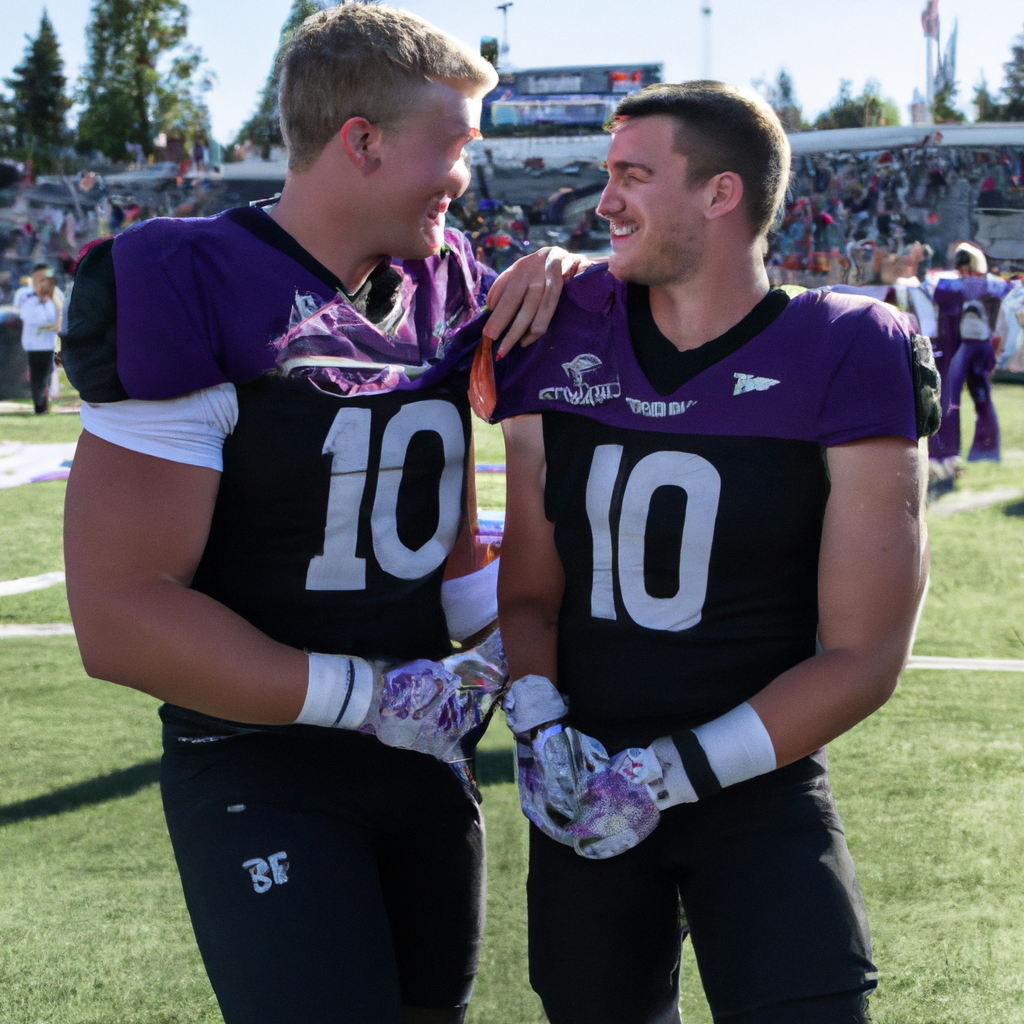 Devin Culp and Jack Westover: Sixth-Year Seniors with a Lifelong Bond on the Husky Offense
