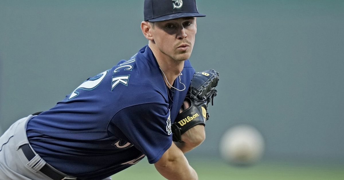 Emerson Hancock Exits Mariners vs. Astros Game After Two Innings