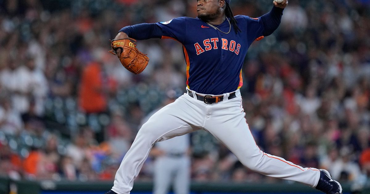Framber Valdez Pitches 8 Innings of No-Hit Ball for Houston Astros Against Tampa Bay Rays