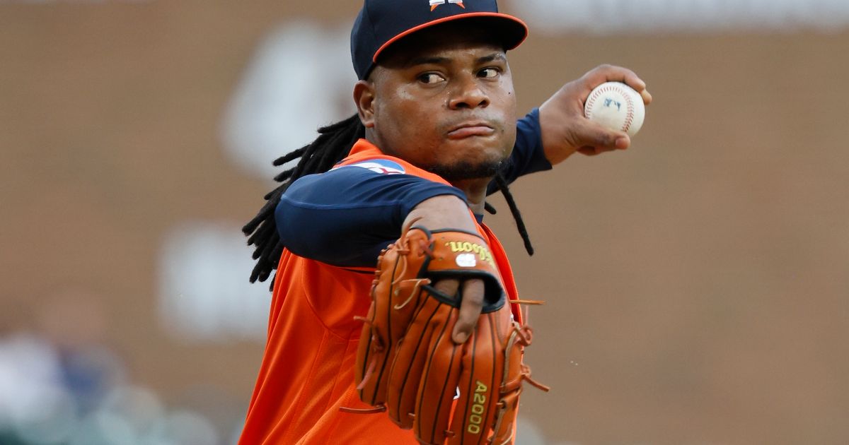 Framber Valdez Throws 6 Hitless Innings as Astros Defeat Tigers