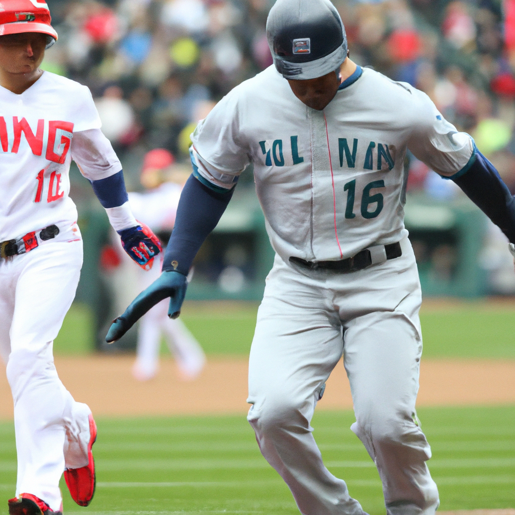 Julio Rodriguez's Three-Hit Performance Leads Mariners to 9-7 Victory Over Angels