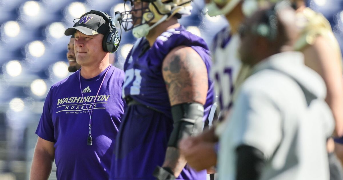 Kalen DeBoer Discusses Pac-12's Outlook, New Quarterback, and Position Change for Washington Huskies Football