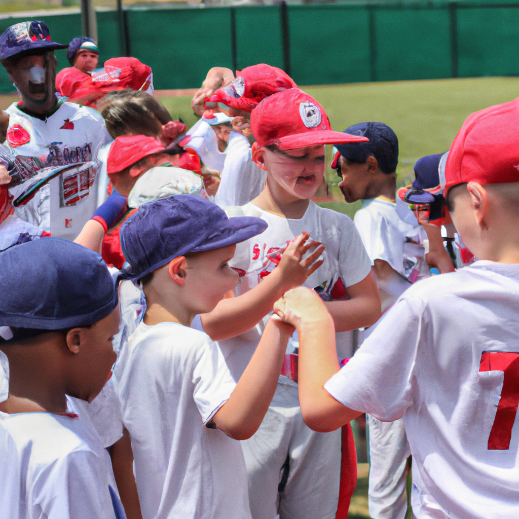 Little Leaguers Interact with Nationals and Phillies Players at Kids for a Day Event