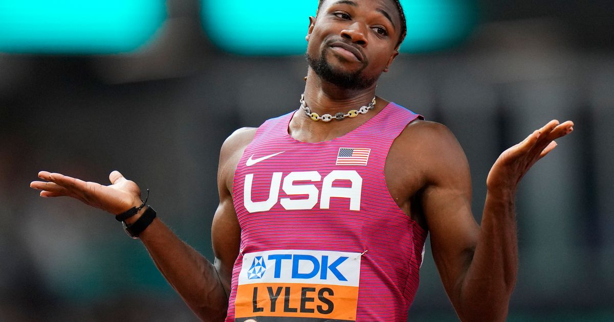 Lyles' World Championship Race Delayed by Cart Crash