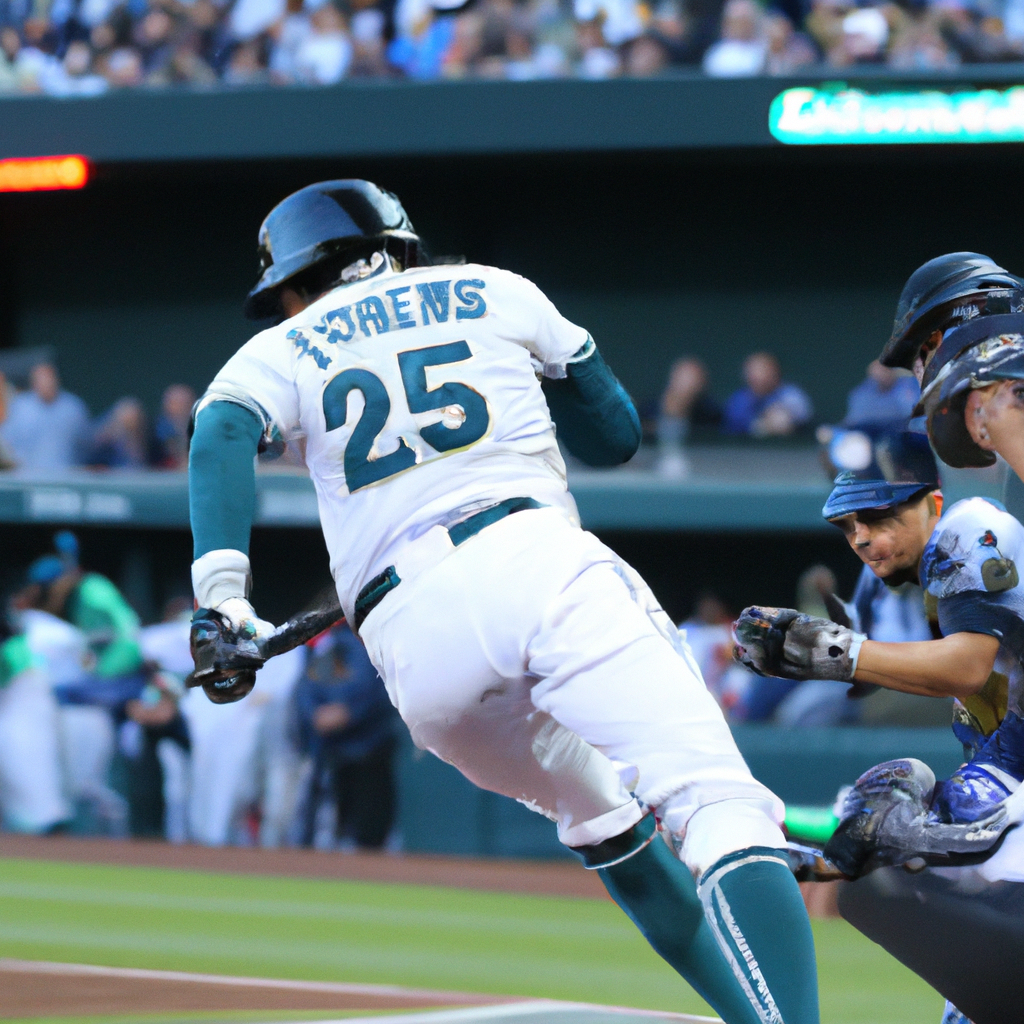 Mariners' Teoscar Hernandez Hits Grand Slam as Team Continues to Lead AL West with 7 Home Runs