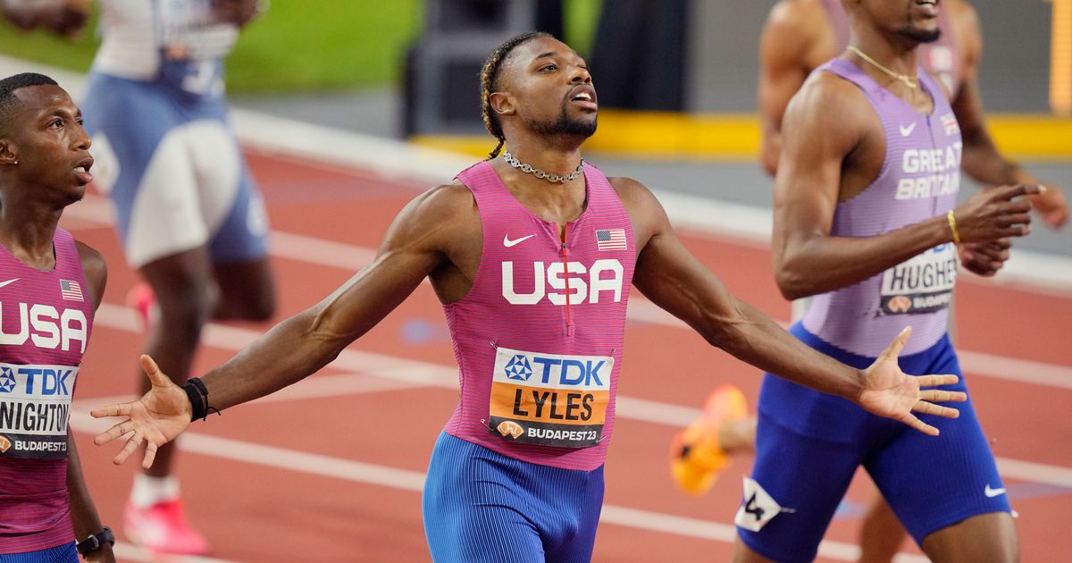 mLyles Wins 200m at World Championships, Jackson Sets Second-Fastest Time in History